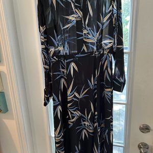 Equipment Femme Sabenne Dress in True Black Multi